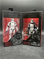 Star Wars Stormtrooper &Captain Phasma Figures