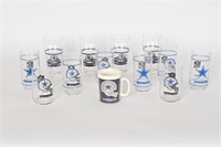 Vintage Dallas Cowboys Glassware, Thermal Mug