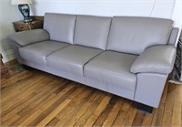Luonto leather couch 90"w - like new