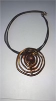 Copper Metal Art Pendant