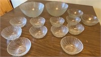 Large Lot of Salad Bowls