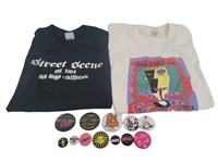 2 Street Scene T-Shirts & Pins