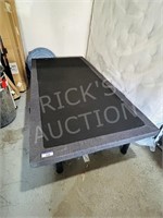 electric adjustable single bed base w/ remote