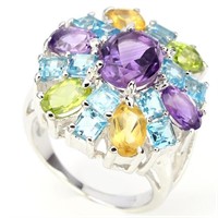 Natural Gemstone Ring