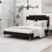 AGARTT Upholstered Queen Bed Frame