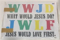 JESUS YARD SIGN 24x18IN