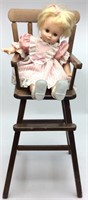 1978 EUGENE DOLL WITH DOLL CHAIR