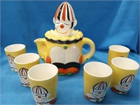 Mikori Vintage Clown Juice Reamer with 6 cups 3