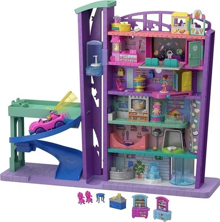 Polly Pocket Playset With 3 Micro Dolls