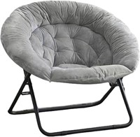 Moon Chair Comfy Chair, Folding (Grey)