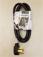 Utilitech Dryer Cord Black 6ft 4 Prong 0333552 30a