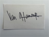 Van Hammer
original signature