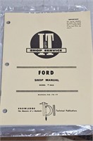 MANUAL for 1953 FORD NAA TRACTOR