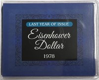 Last Year of Issue Eisenhower Dollar 1978
