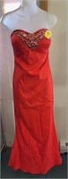 Red Daisy Dress Style 15431L Sz L