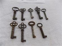 Medium furniture keys (9)
