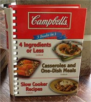 Campbell's 3 Cookbooks in One