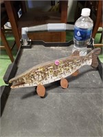 Wooden Fish Taxidermy Décor