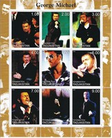 George Michael -Cinderella Stamp Set