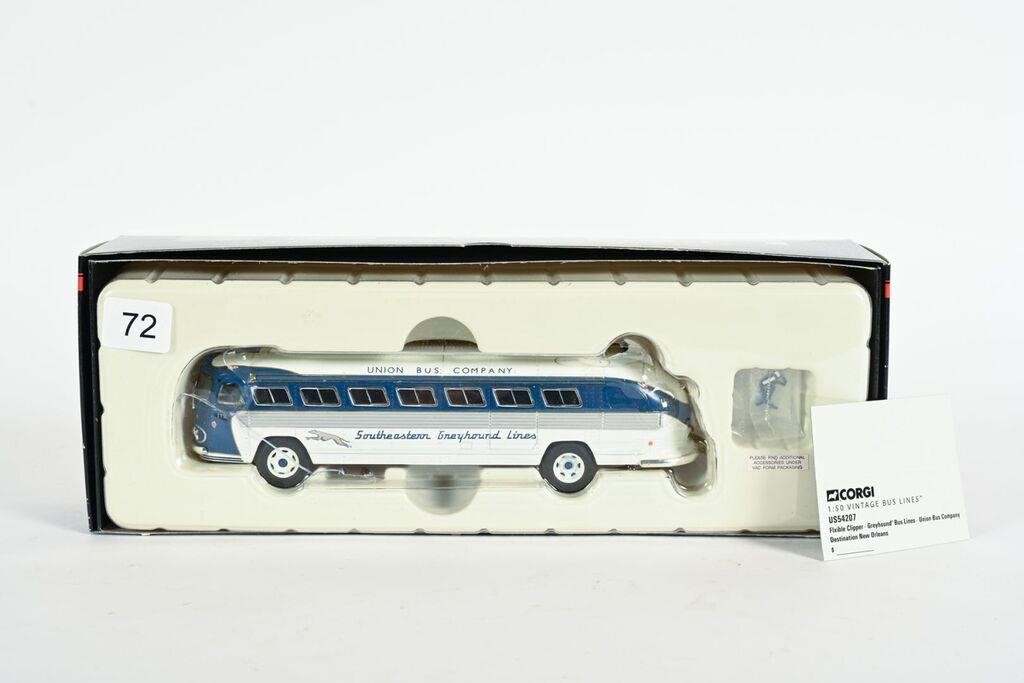 CORGI SOUTHERN GREYHOUND LINES BUS 1/50