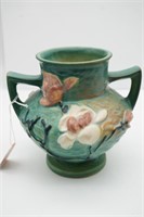 Roseville Magnolia Vase Double Handled 180-6