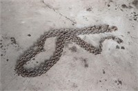 25' chain wih hooks   5/16