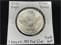 Silver Eagle Round