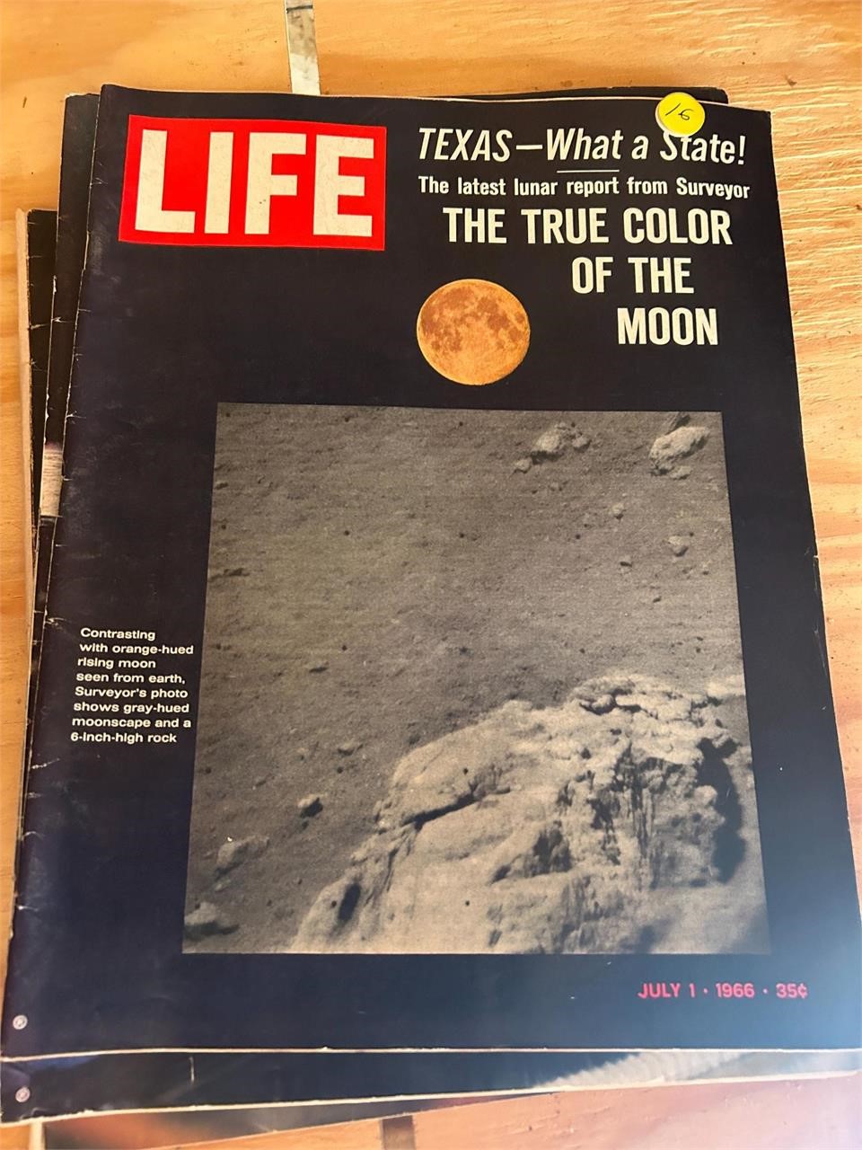 (4) LIFE 1960's Apollo Mission Headline Magazines