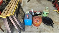 Group of garage items