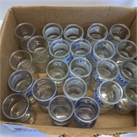 46 ea  5 oz Glass Jars Great for Crafting No Lids