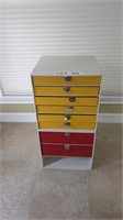 2 PC. DRAWERED STORAGE CABINET