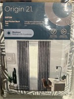 2 ORIGIN 21 BLACKOUT CURTAIN PANELS