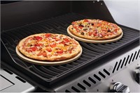 Set of 2 - 10" Personal Size Pizza Baking Stones