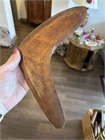 VINTAGE HANDMADE BOOMERANG