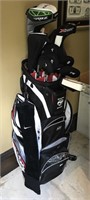 Very Nice Set of Golf Clubs and Bag