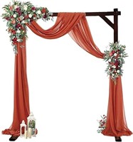 USED - THORISE 7.3FT Wooden Wedding Arch Stand Squ
