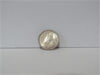 1953 CANADIAN 10 CENTS SILVER COIN