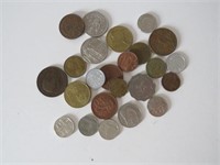 LOT FOREIGN COINS
