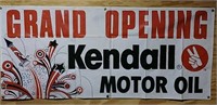 Kendall Motor Oil Grand Opening Banner