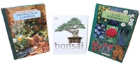 hard cover books about plants/gardening