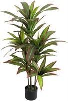 VIAGDO 4ft Artificial Dracaena Silk Plant