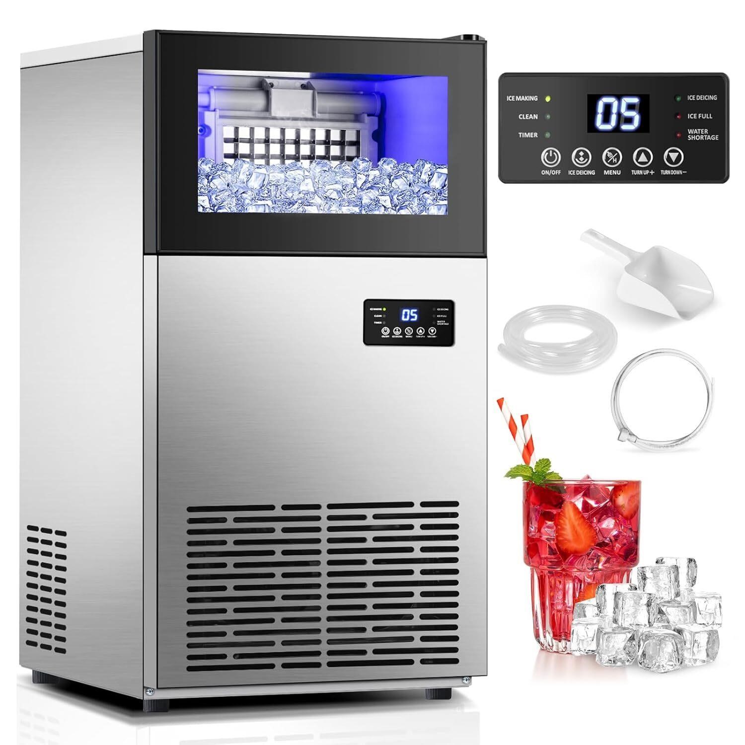 Commercial Ice Maker 160 LBS/24H  15 Wide