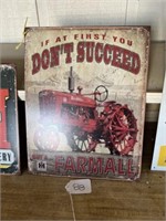 Reproduction Metal Sign