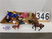 Flat w/ Horses & Other Figures