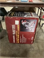 Chicago Electric Miter Saw With Laser.