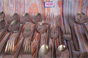 30pc Coventry JH Stainless Steel Flatwear Silver