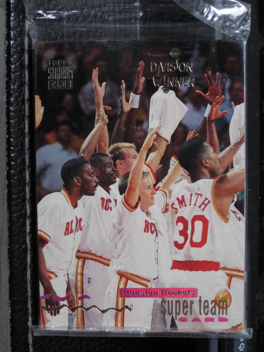 1993-94 STADIUM CLUB SEALED HOUSTON ROCKETS