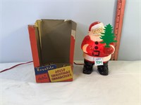 Royalite Electric Jolly Christmas Character Santa