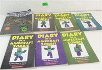 Qty of 7 Minecraft Books