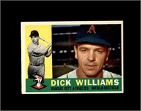 1960 Topps #188 Dick Williams EX to EX-MT+